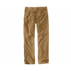 Carhartt Rugged Flex Relaxed Fit Canvas 5 Pocket Work Pant Hickory 38"Waist 32In